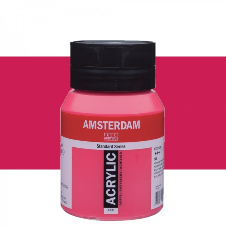 Amsterdam All Acrylic Standart Serisi 500 Ml Akrilik Boya Permanent Red Purple