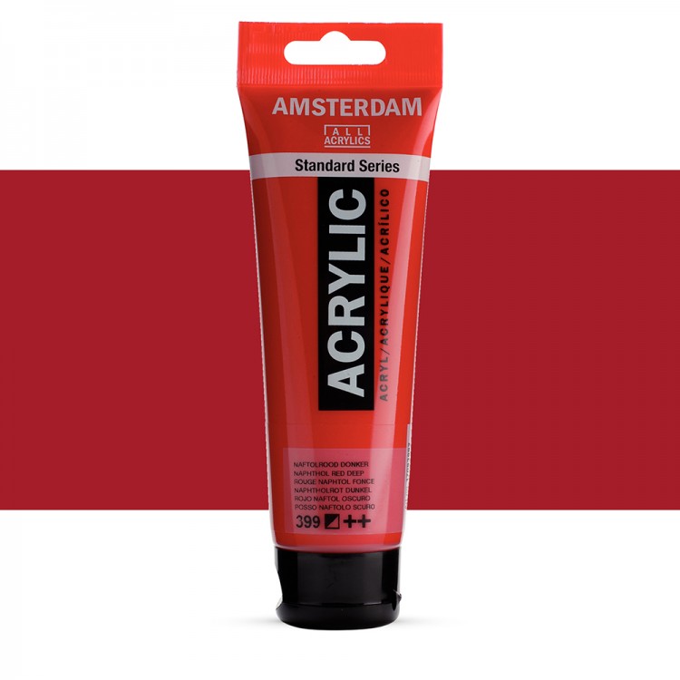 Amsterdam Akrilik  120ml. Naph. Red Dp. 399