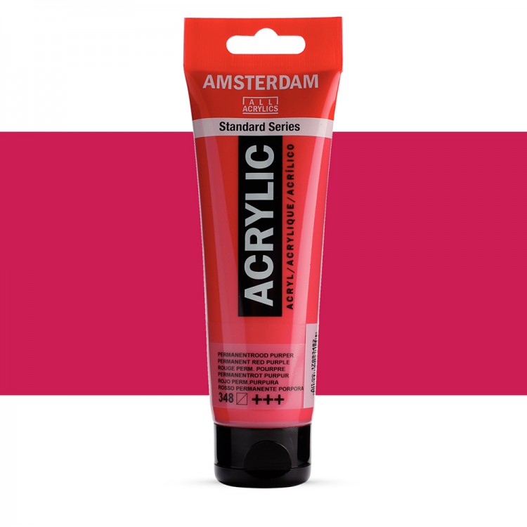 Amsterdam Akrilik  120ml. Perm. Rd. Purple 348