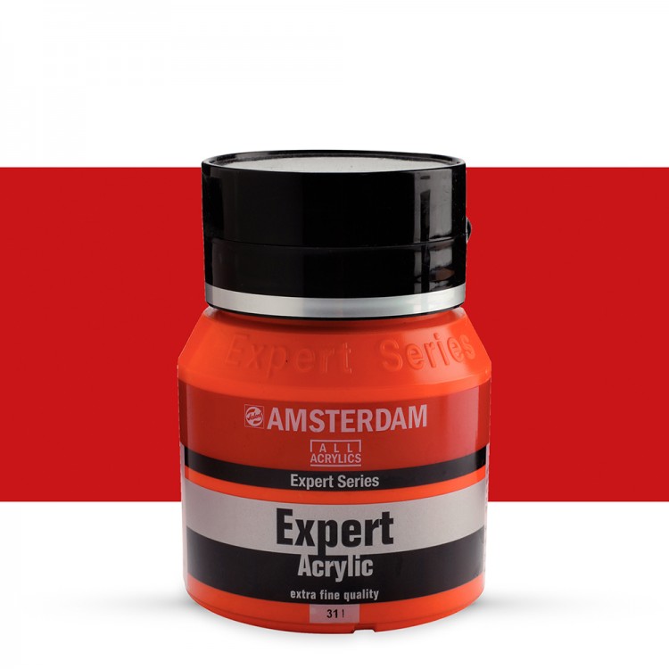 Amsterdam All Acrylıc Expert Serisi 400 Ml  Akrilik Boya - Vermılıon