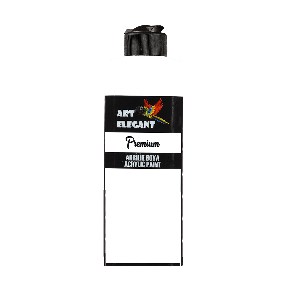 Art Elegant Akrilik Boya 400 Ml Beyaz