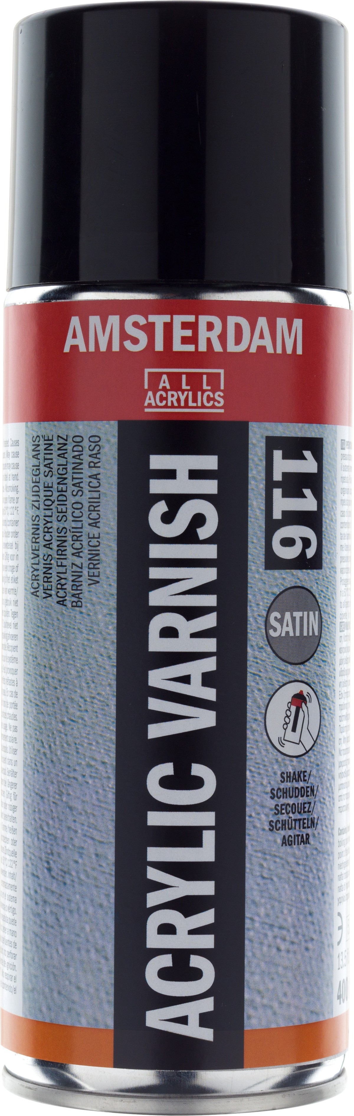 Amsterdam Acrylic varnish 116 satin spray can 400 ml