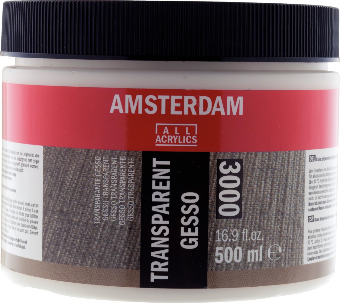 Amsterdam Akrilik Gesso Transparent 250ml No:3000