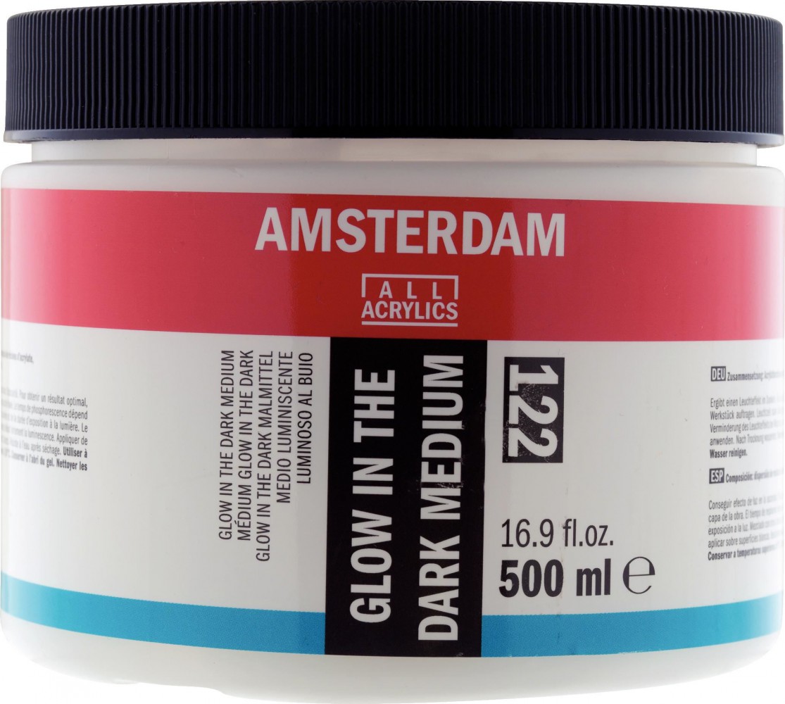 Amsterdam Akrilik Medium Glow In The Dark Medıum 500ml No:122