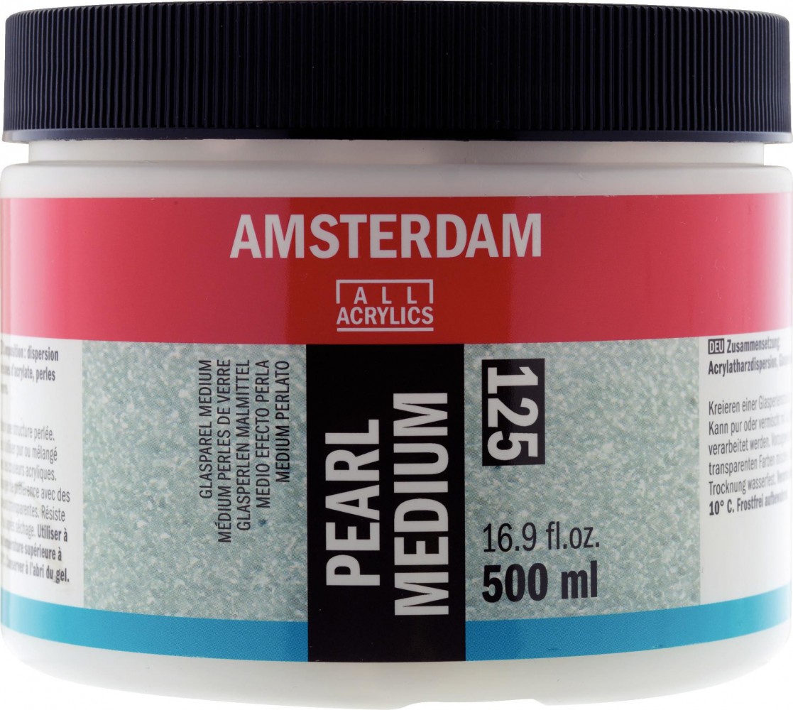 Amsterdam Akrilik Medium Pearl 500ml No:125