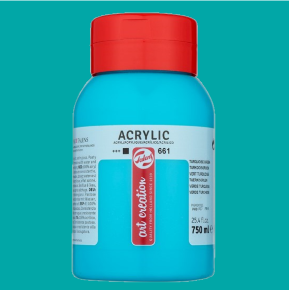 Art Creation Akrilik Boya 750ml.turq.green
