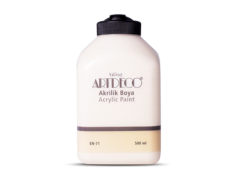 Artdeco Akrilik Boya 500ml Taffy 3001 Artdeco Akrilik Boya 500ml Taffy 3001