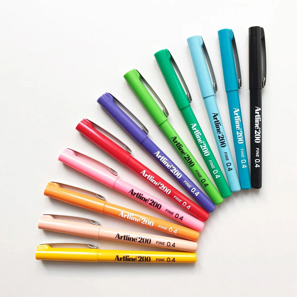 Artline 200 Fineliner 10 Renk Set