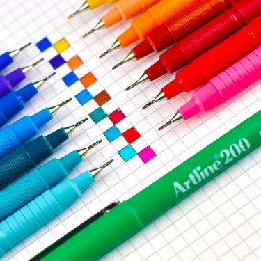 Artline 200 Fineliner 10 Renk Set