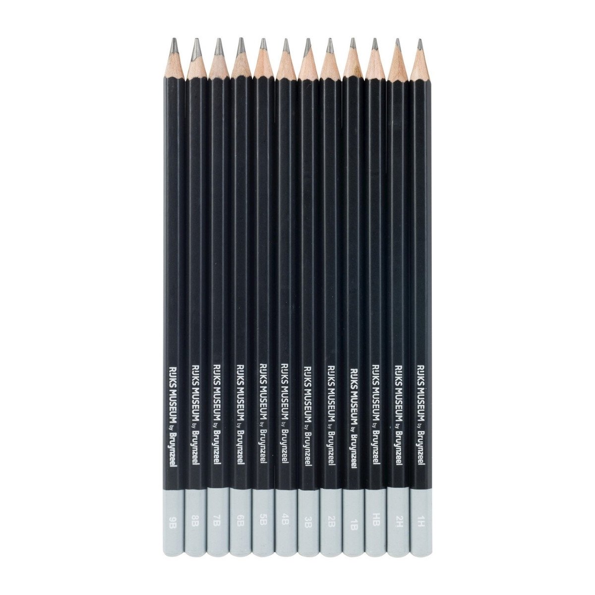 Bruynzeel Graphite pencil tin Rijksmuseum - Rembrandt van Rijn | 12 pieces