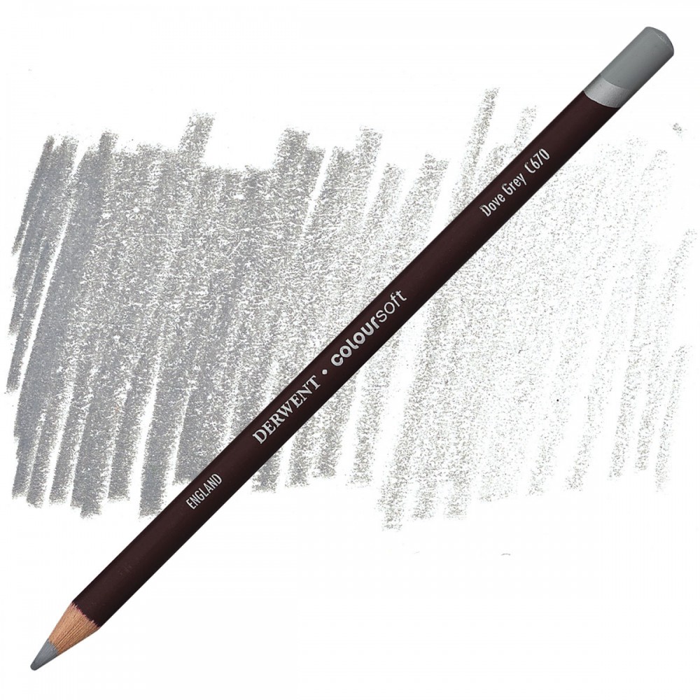derwent coloursoft pencil dove grey c670