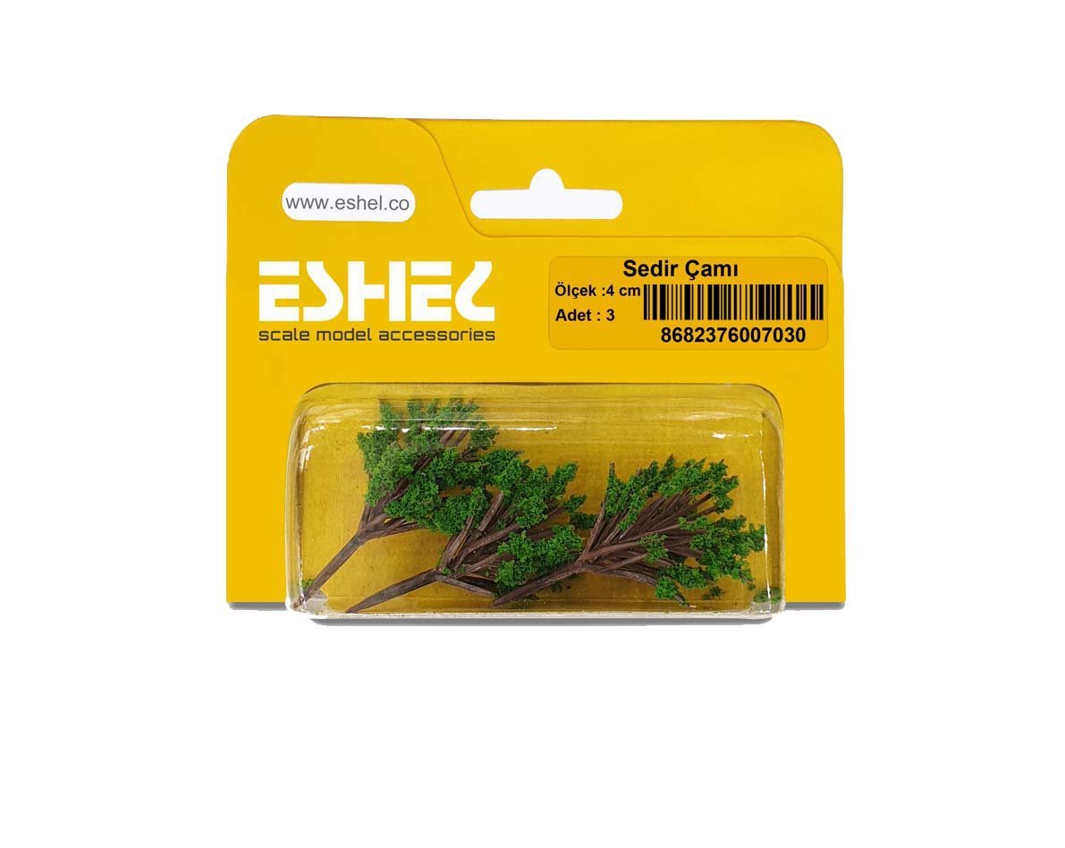Eshel Maket Sedir Çamı 4cm 3lü
 Eshel Maket Sedir Çamı 4cm 3lü