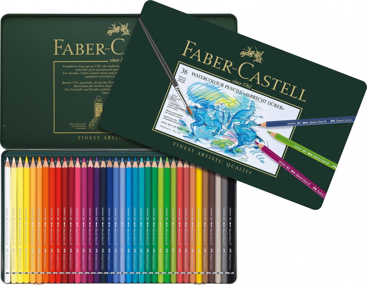 Faber Castell Albrecht Dürer Aquarell Boya Kalemi 36 Lı