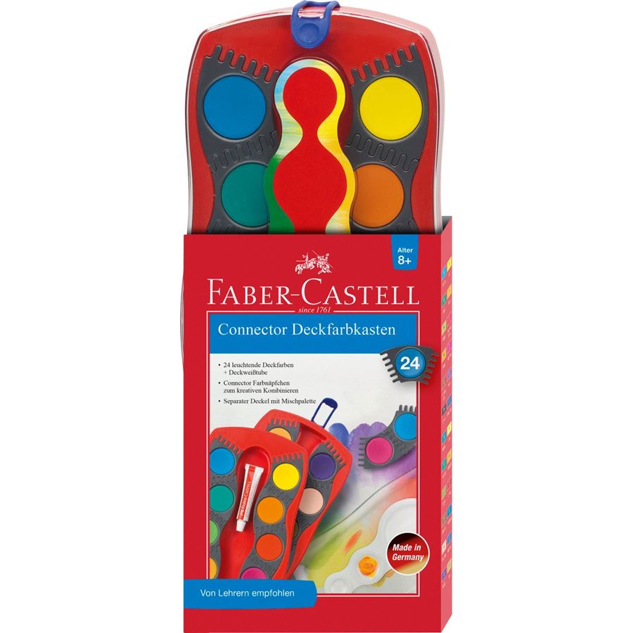 faber castell degistirilebilir tablet suluboya 24 renk