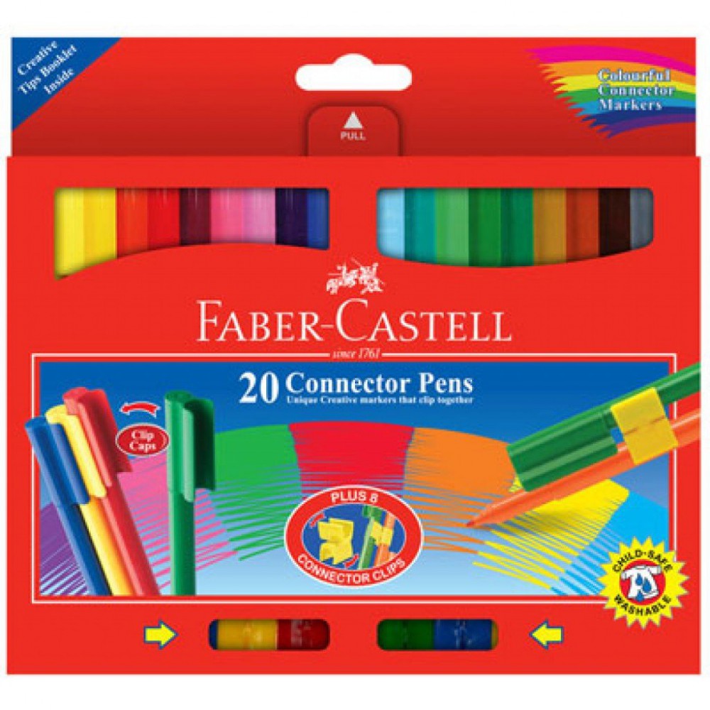 Faber-castell Eğlenceli Keçeli Kalem 20 Renk 112000