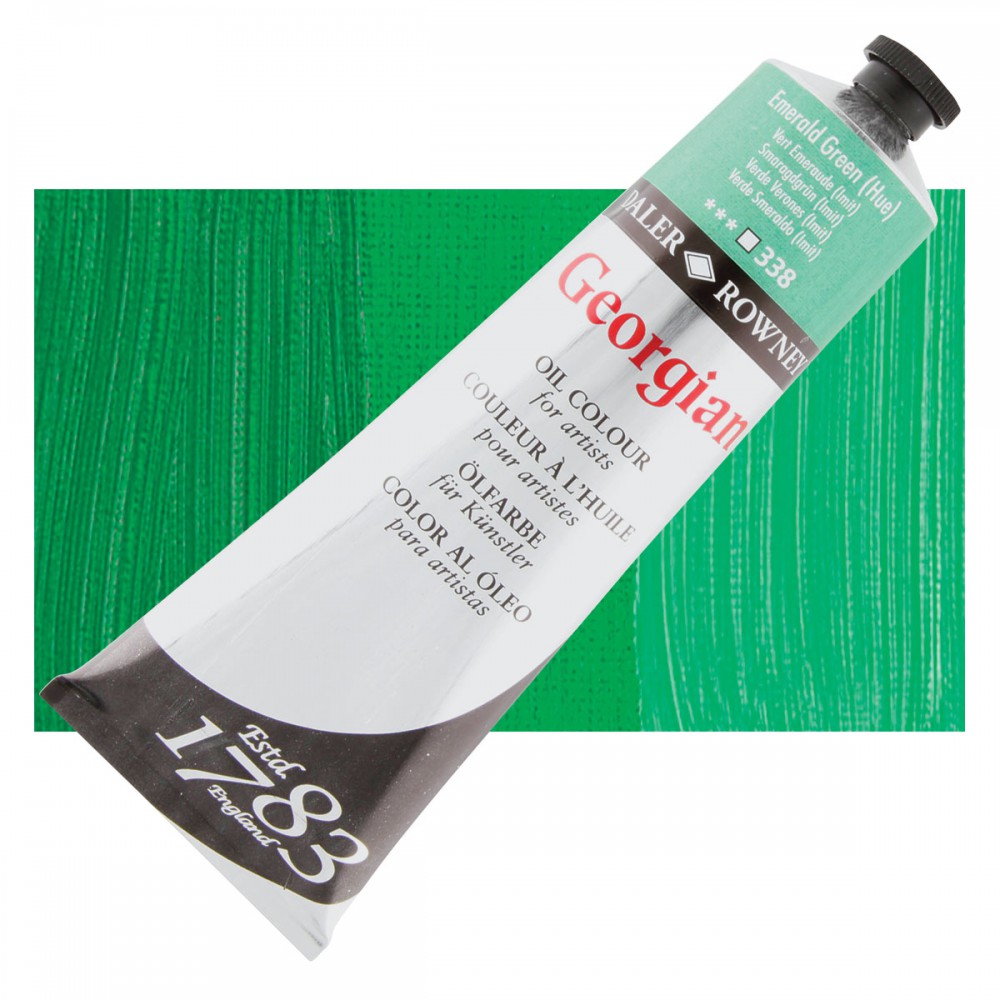 Georgian Yağlı Boya Goc 225ml Emerald Green (hue) 338