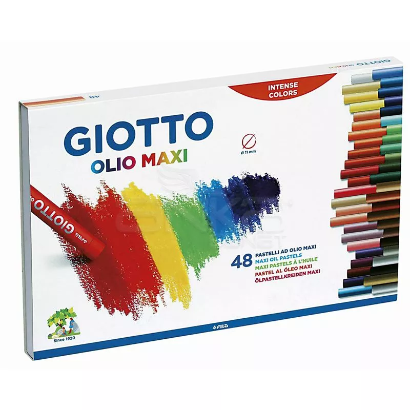 Giotto Olio - Yağlı Pastel Silindir 48Li Kutu (293