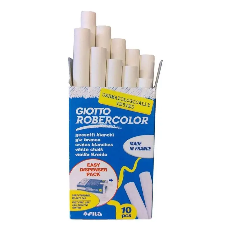 Giotto Robercolor Tebeşir 10Lu Kutu Beyaz (538700) Giotto Robercolor Tebeşir 10Lu Kutu Beyaz (538700)
