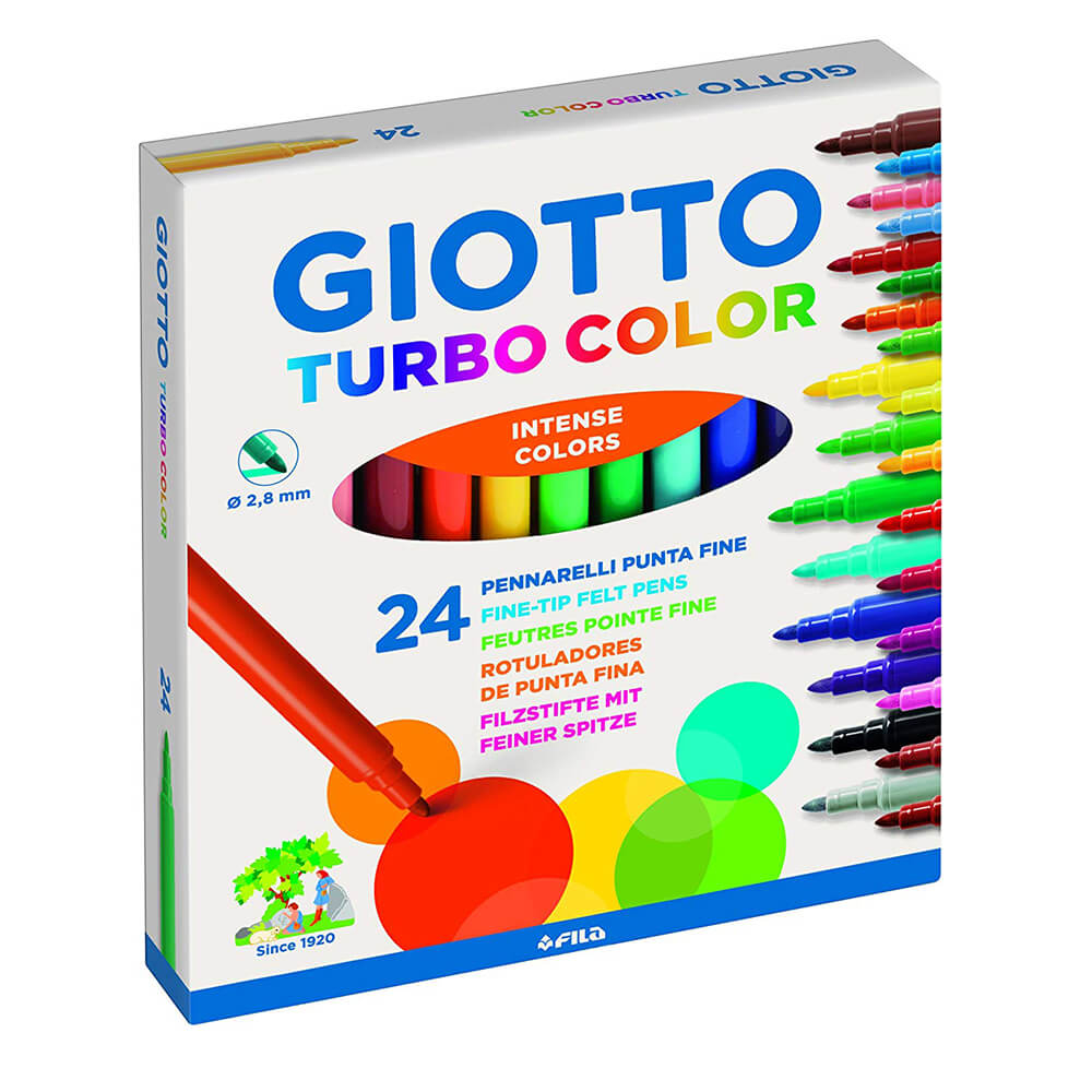 Giotto Turbo Color 24Lü Kutu (417000)
