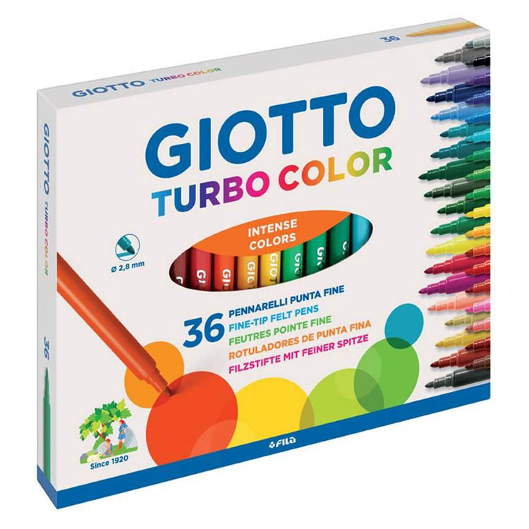 Giotto Turbo Color 36Lı Kutu (418000)