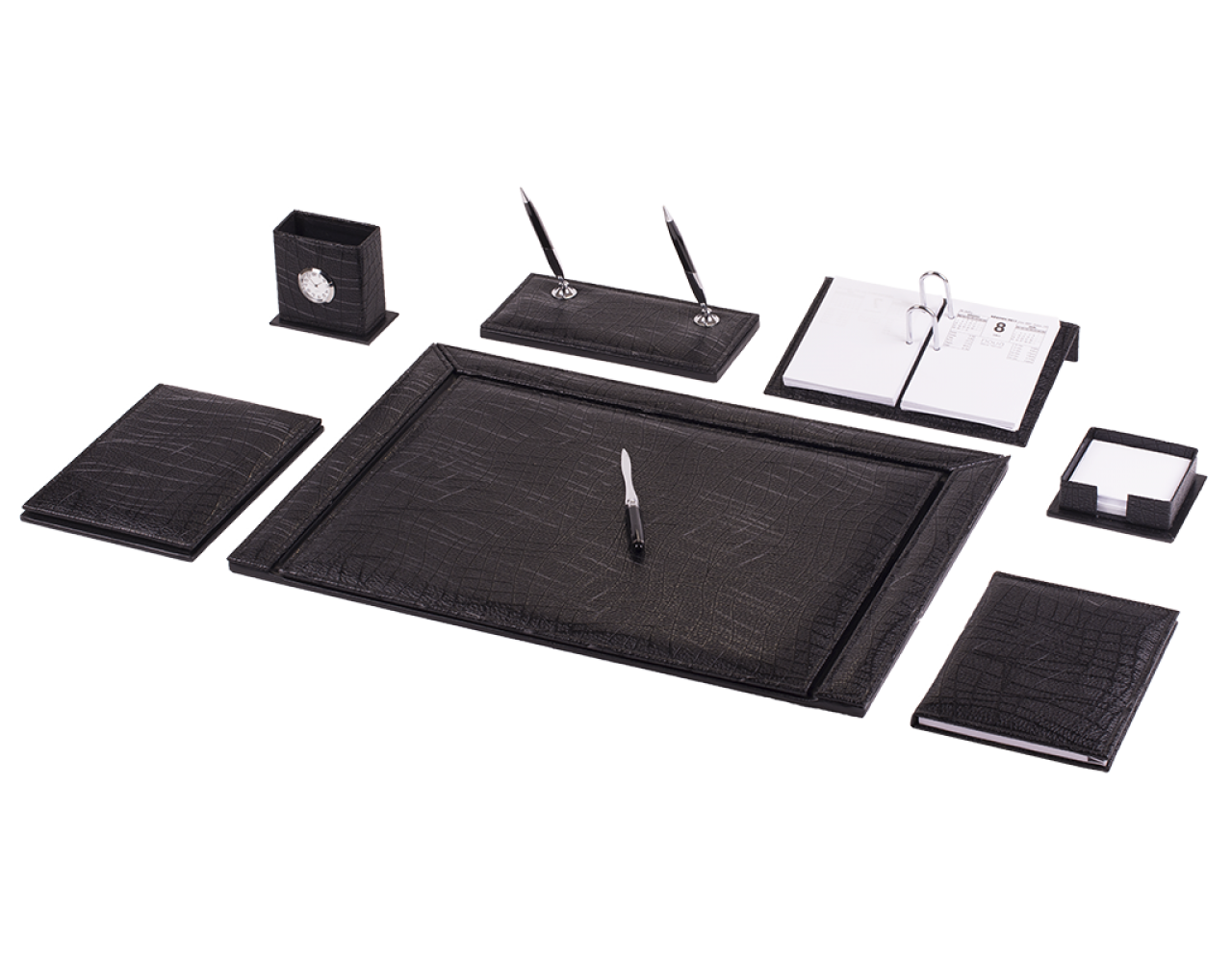 Gülpaş Sümen Takımı 9 Parça Çerçeveli Goya Siyah 929