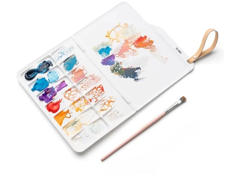 HIMI Foldable Paint Mixing Palette 20×15 cm