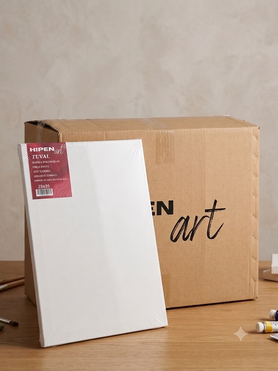 HIPENART 50X70 STANDART TUVAL 1 KOLİ (25 ADET)
