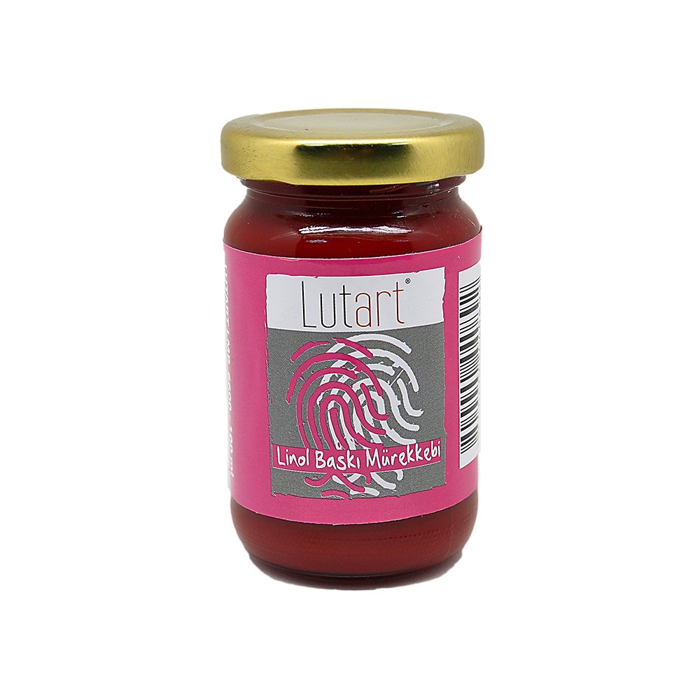 Lutart Magenta 100Ml Linograf Baskı Mürekkebi
