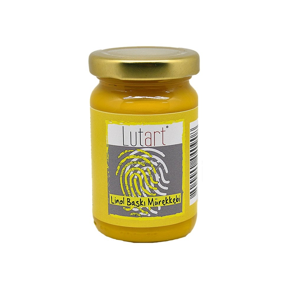 Lutart Sarı 100Ml Linograf Baskı Mürekkebi Lutart Sarı 100Ml Linograf Baskı Mürekkebi
