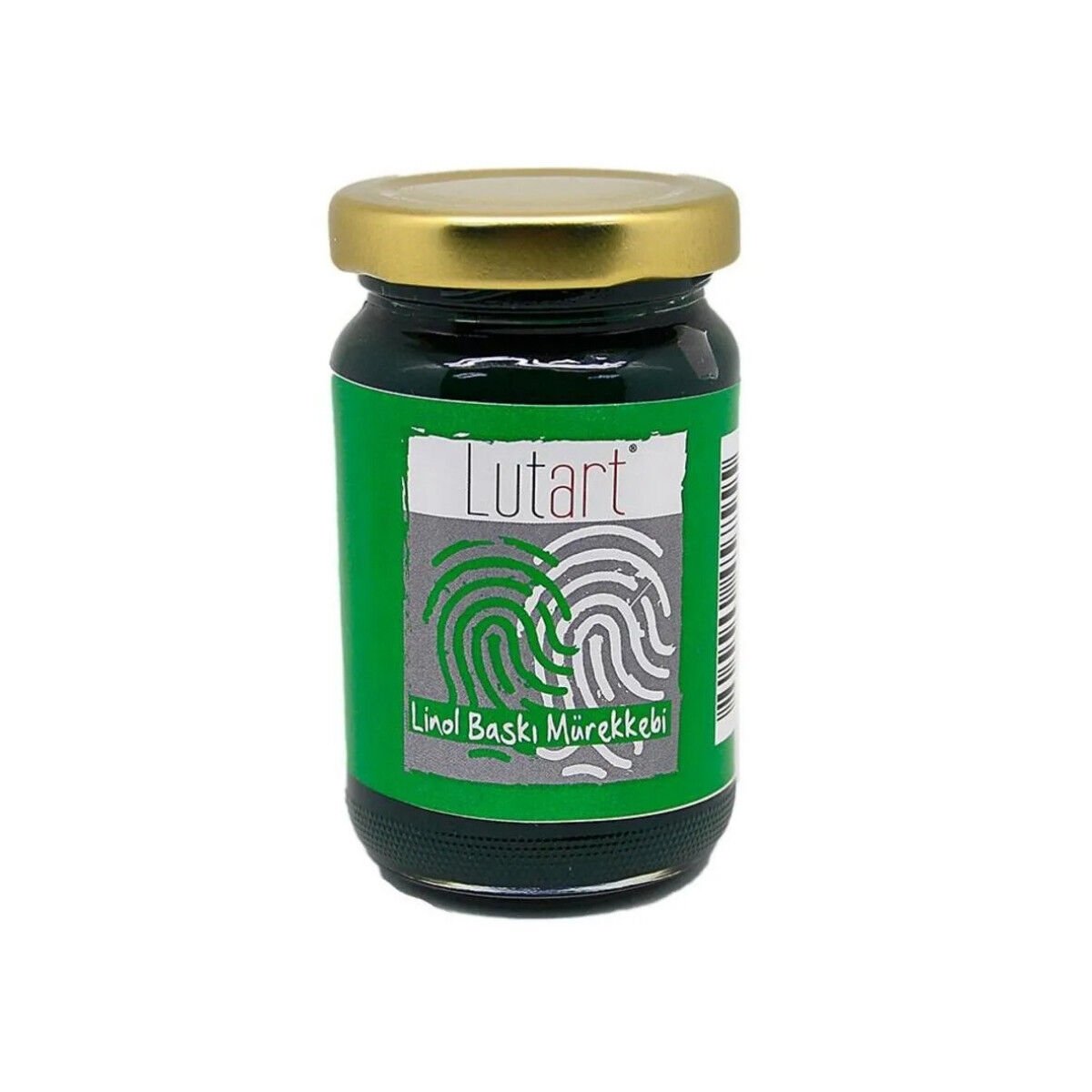 Lutart Yeşil 100Ml Linograf Baskı Mürekkebi