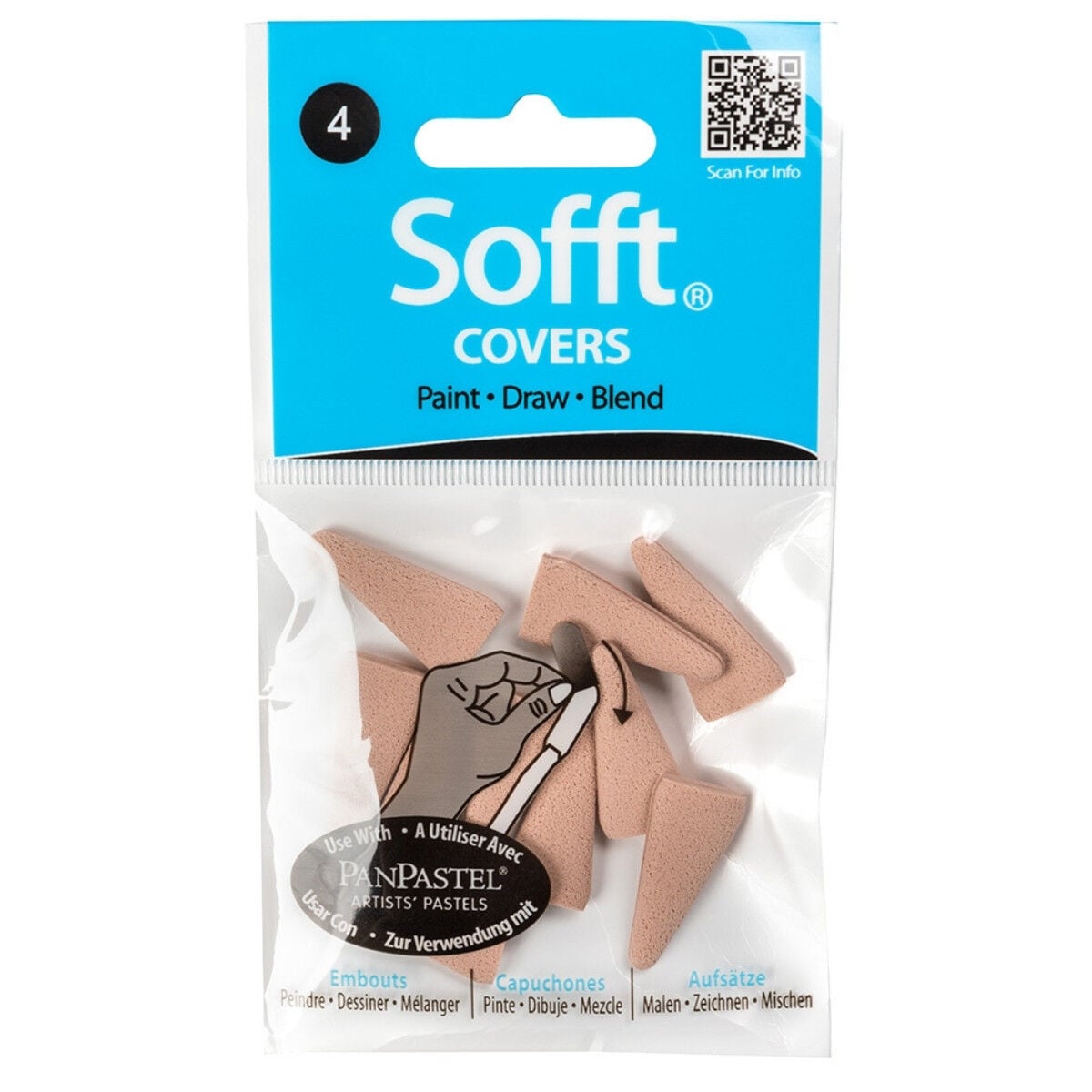 PAN PASTEL 10 - COVERS (NO.4 POINT) SET PAN PASTEL 10 - COVERS (NO.4 POINT) SET