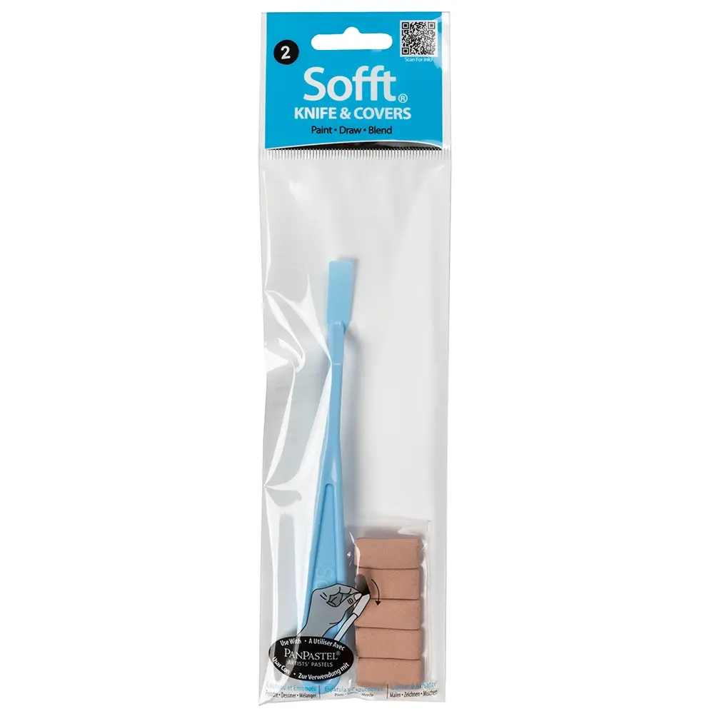 PAN PASTEL KNIFE 5 COV. (NO. 2 FLAT) SET
