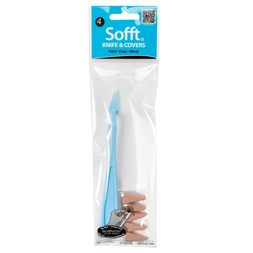 PAN PASTEL KNIFE 5 COV. (NO. 4 POINT) SET