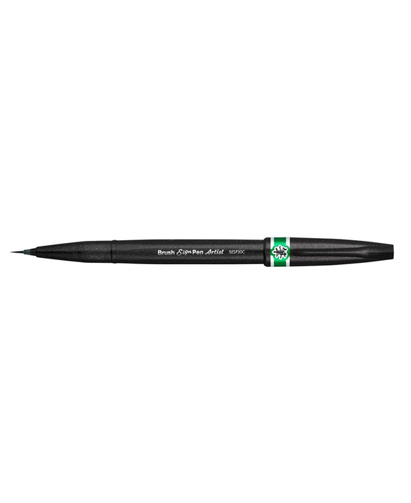 Pentel Artist Fırça Uçlu Ekstra İnce Marker Green Pentel Artist Fırça Uçlu Ekstra İnce Marker Green
