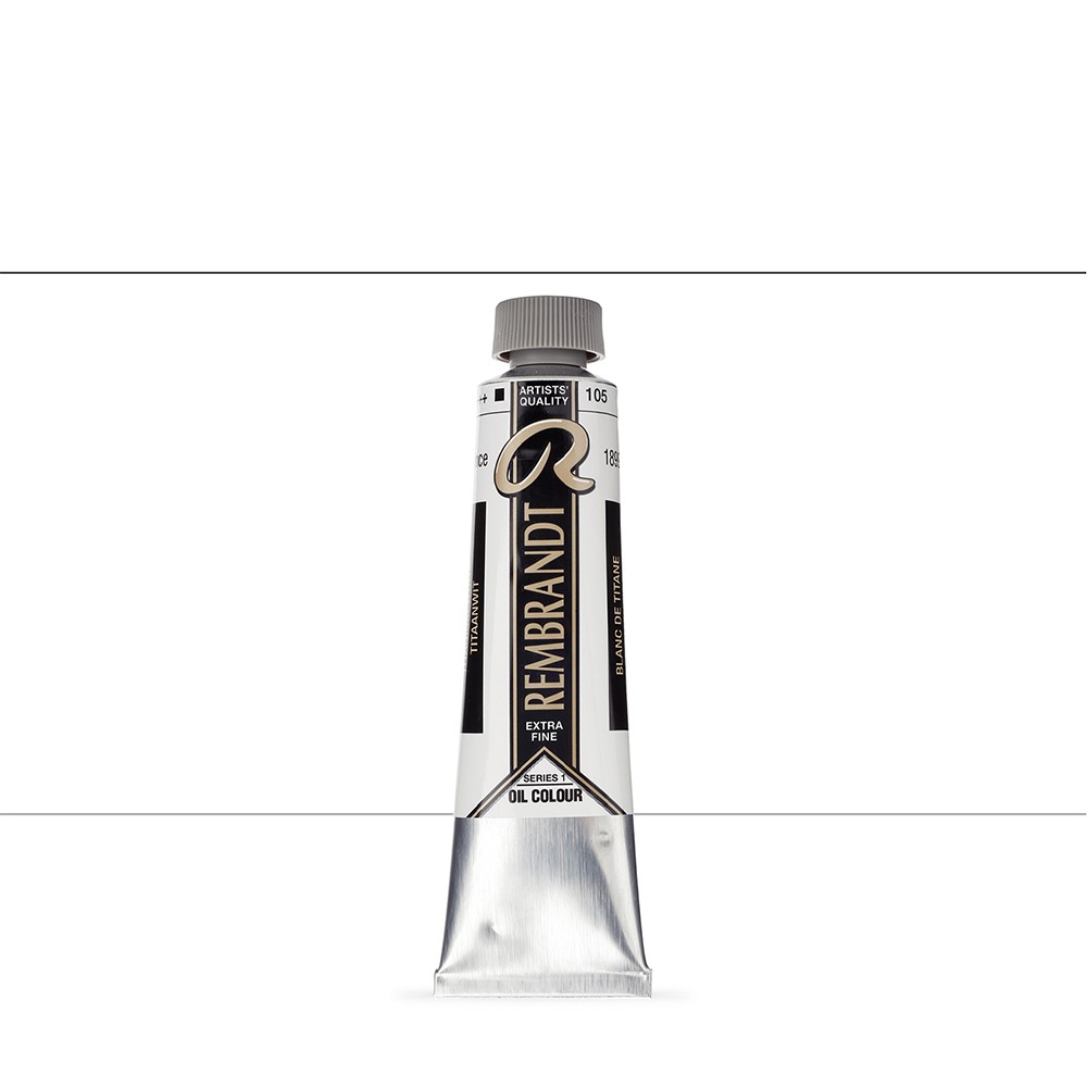 Rembrandt Yağlı Boya 40 Ml Tüp - Tıtanıum Whıte 105