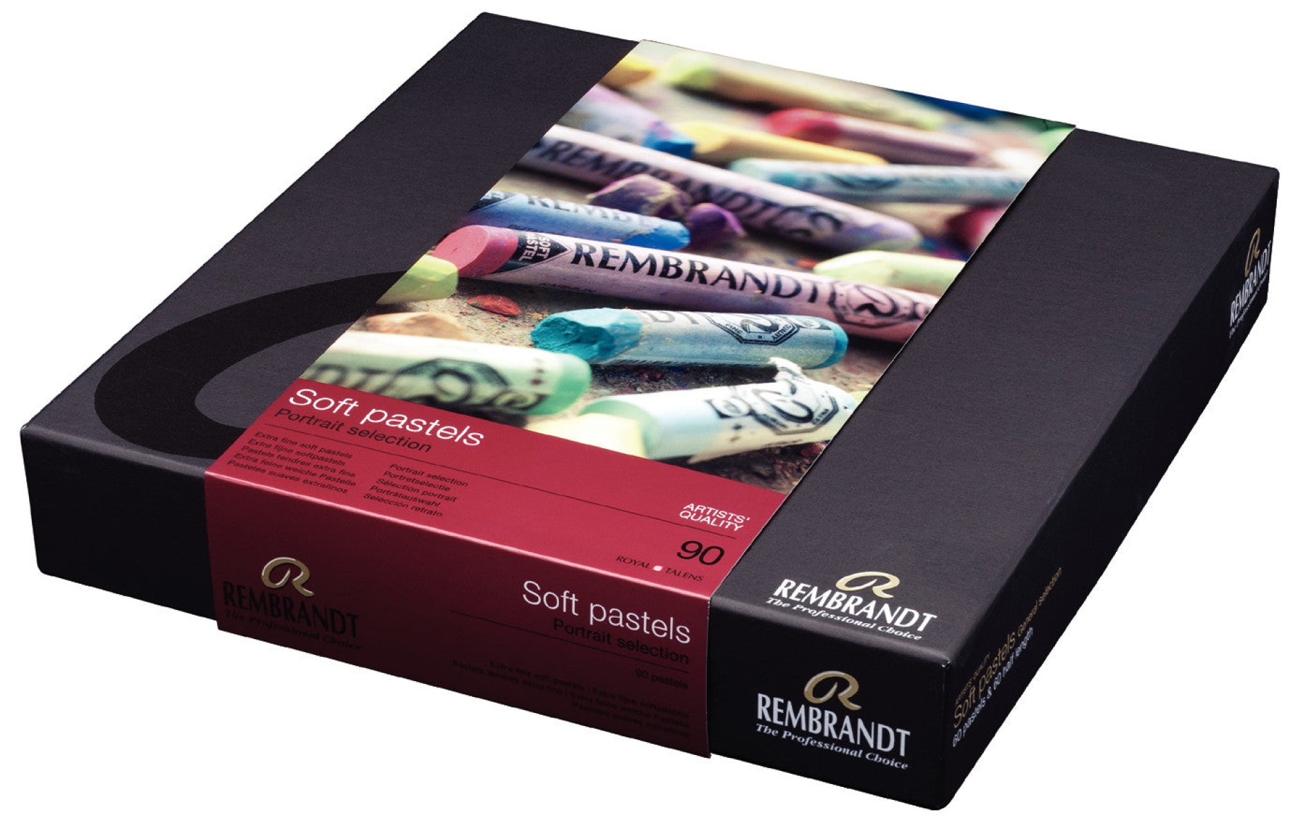 Rembrandt Soft pastel set Portrait Selection | 90 whole pastels