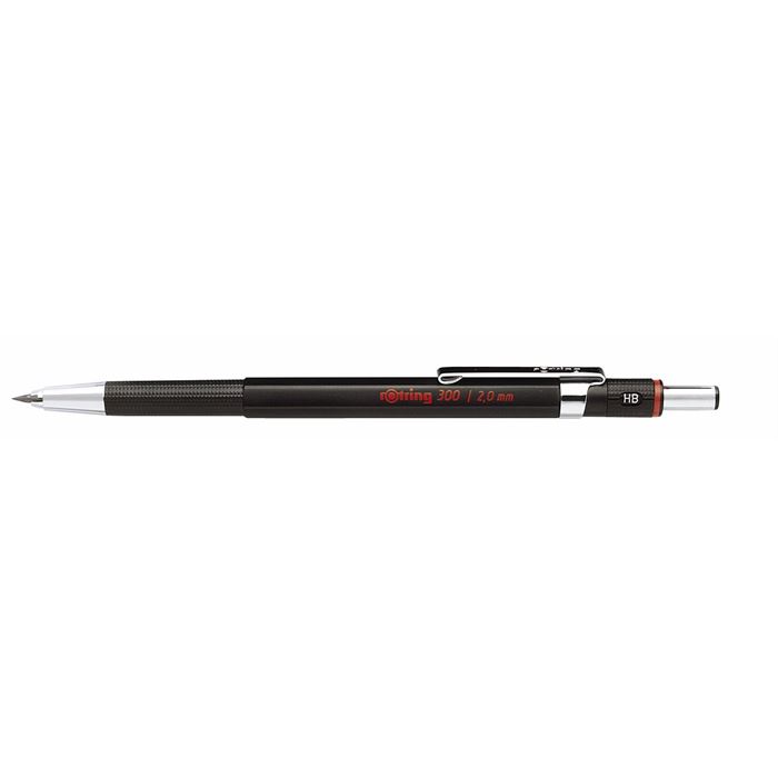 Rotring 300 Mekanik Kurşun Kalem, Siyah 2.0 Mm