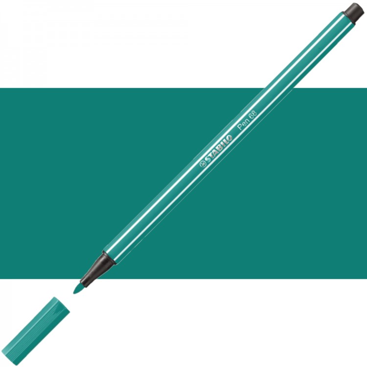 stabilo pen 68 turkuaz mavisi 68 51
