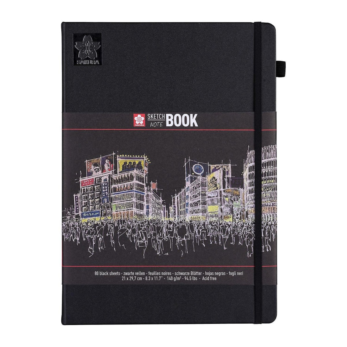 Sakura Sketch/notebook black paper | 21 x 29.7 cm, 140 g, 80 pages