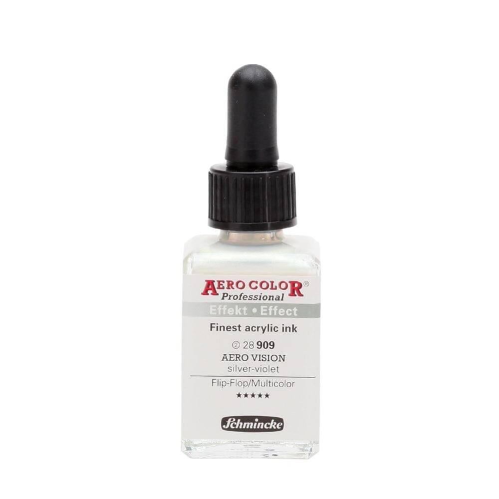 Schmincke Aero Color Akrilik Mürekkep 28 ml 909 Aero Vision Silver Violet Schmincke Aero Color Akrilik Mürekkep 28 ml 909 Aero Vision Silver Violet