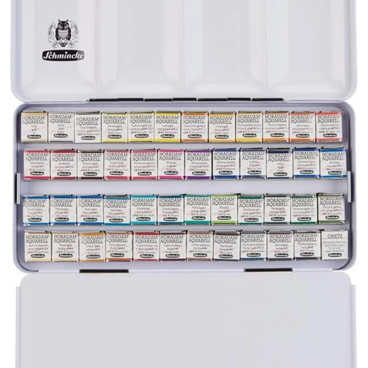 Schmincke Horadam Aquarell Sulu Boya Seti Yarım Tablet 48li