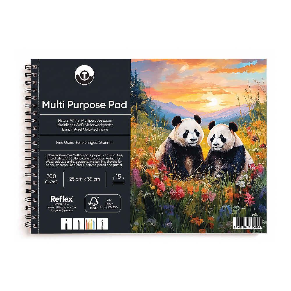 Schoellershammer Multipurpose Pad 25x35cm 200gr 15yp Schoellershammer Multipurpose Pad 25x35cm 200gr 15yp