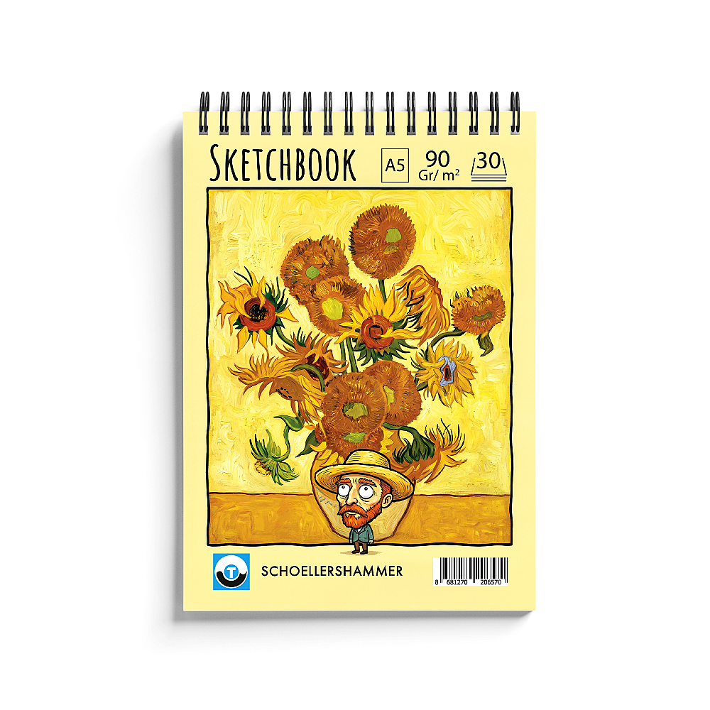 Schoellershammer Torchon Watercolour Pad 250gr A3 12yp Schoellershammer Torchon Watercolour Pad 250gr A3 12yp