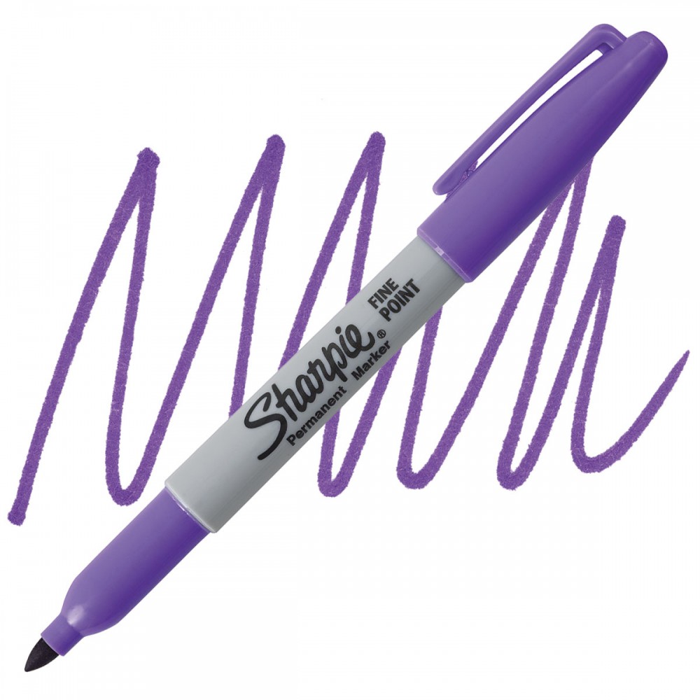 Sharpie Fine Permanent Markor Lavanta