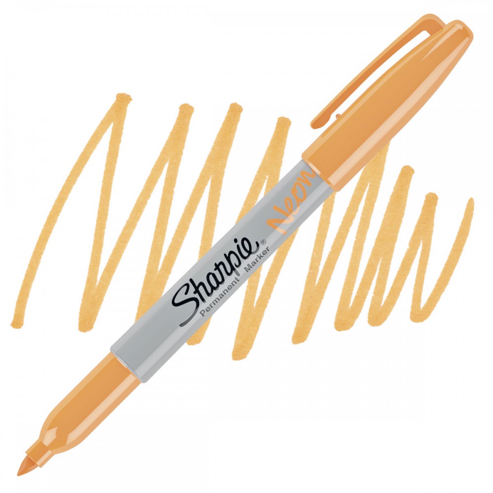 Sharpie Neon Permanent Markör, Fosforlu Turuncu