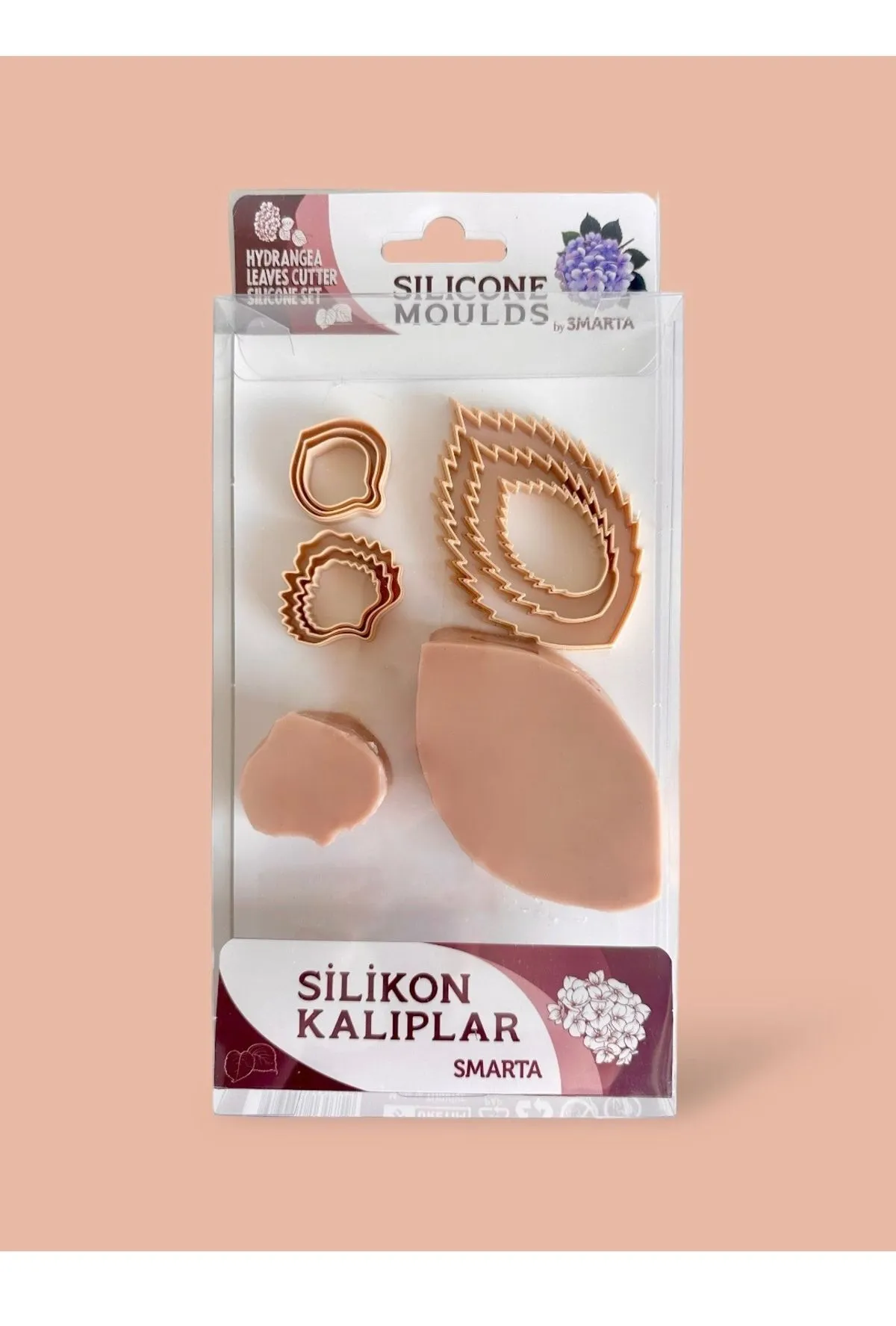 Smarta Silikon Kalıp -  Çiçekler - Ortanca