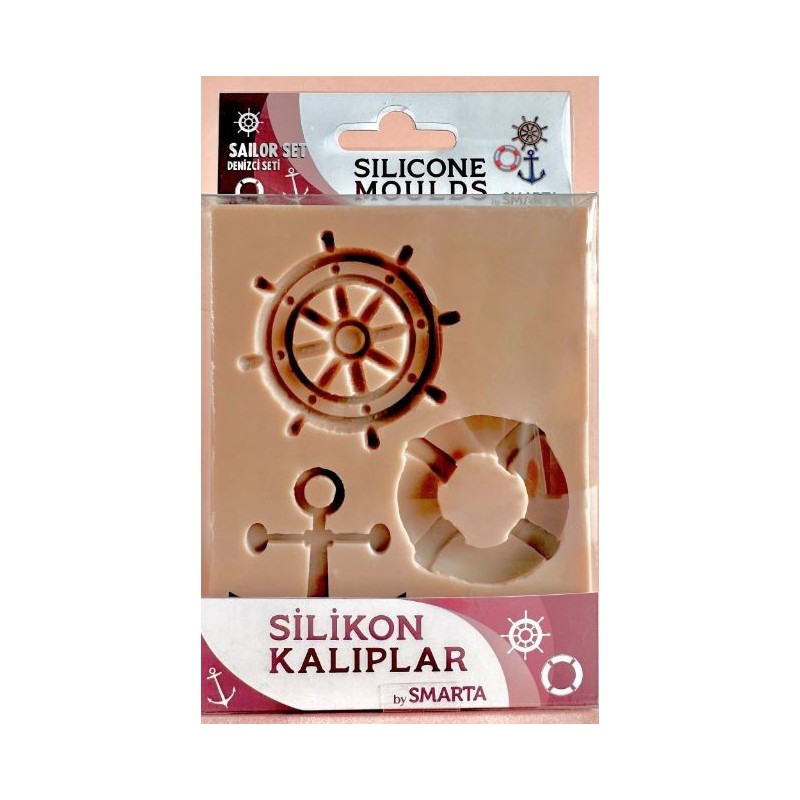 Smarta Silikon Kalıp - Denizci Seti