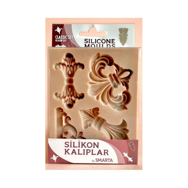 Smarta Silikon Kalıp - Mobilya Süsleme Klasik set