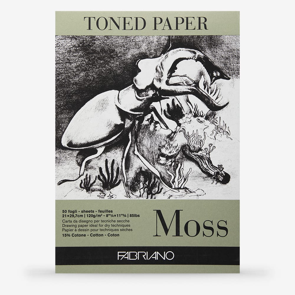TONED PAPER A4 - 120 GR - YOSUN - MOSS - BLOK/50 YP.