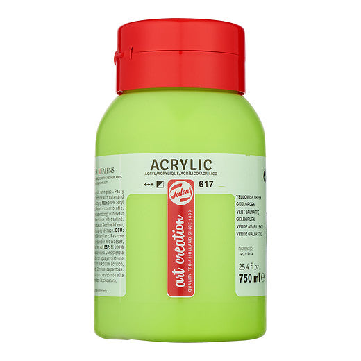 Talens Art Creation Akrilik Boya 750 ml Yellowish Green 617